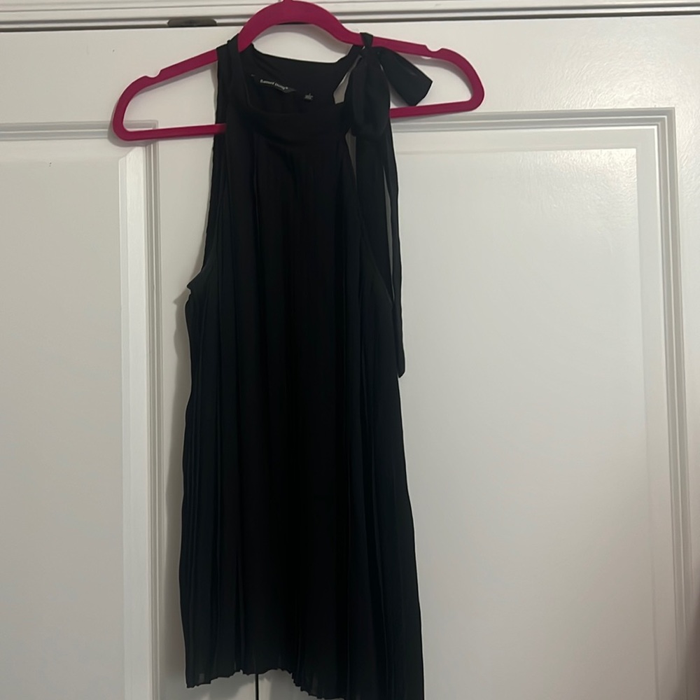 Samuel Dong black sheer top